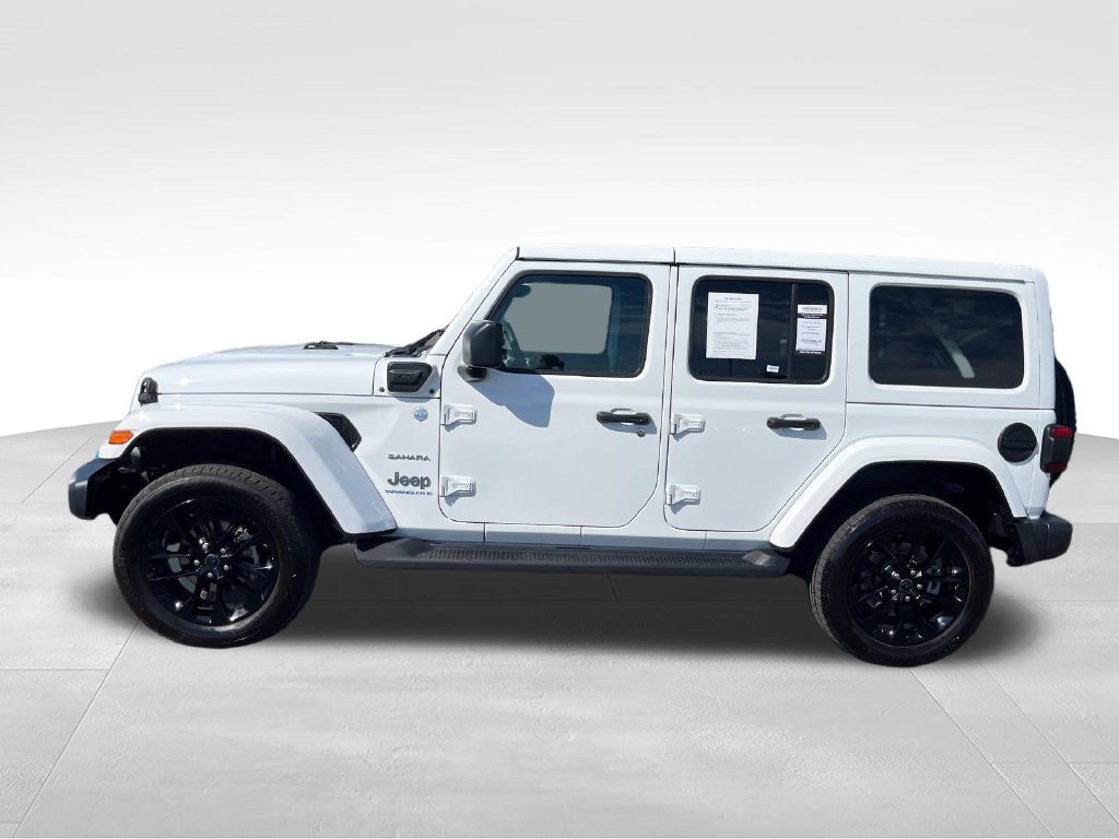 Used 2024 White Jeep Sahara 4xe image 2