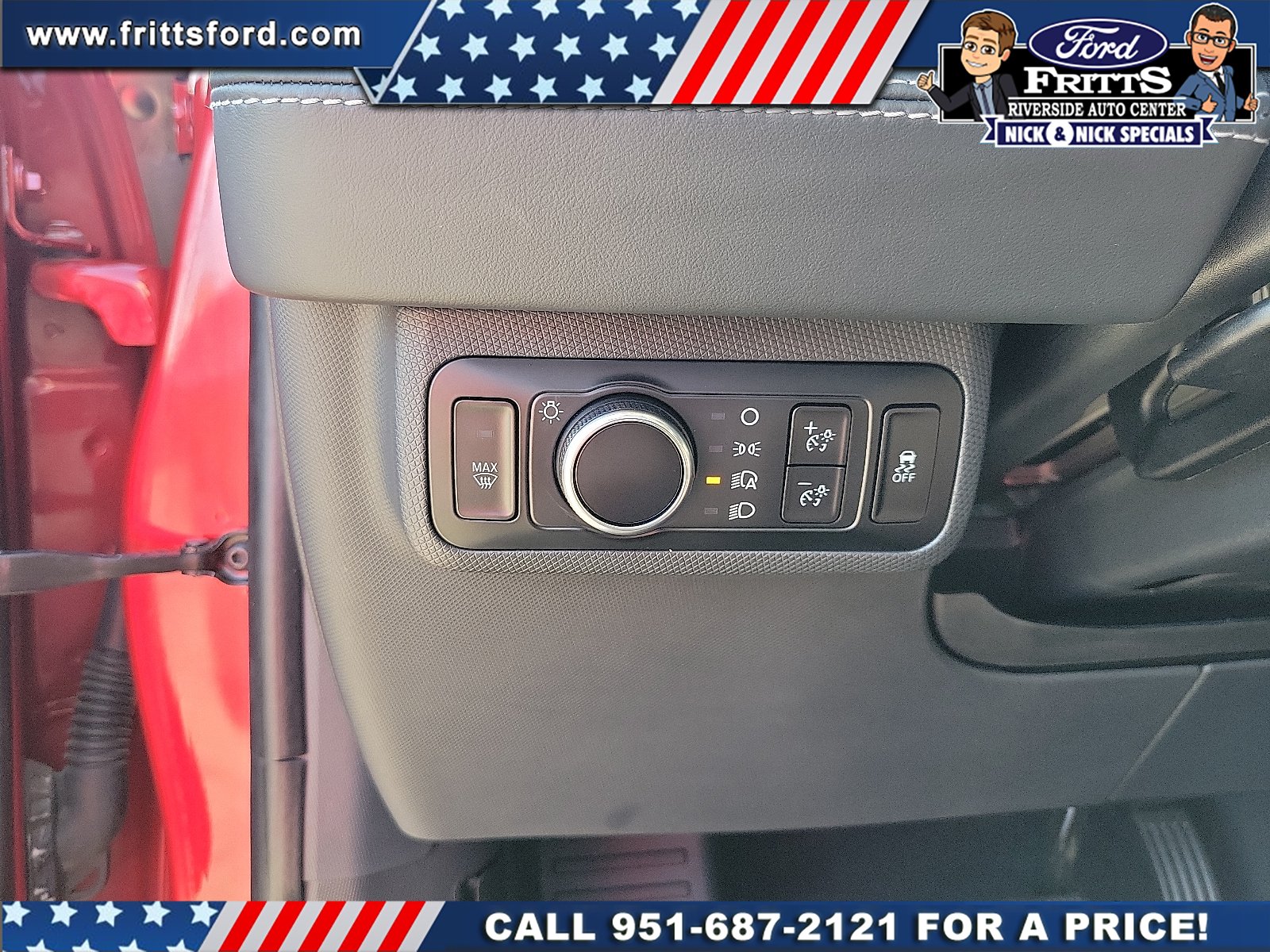 Certified Used 2023 Red Metallic Ford Premium image 12