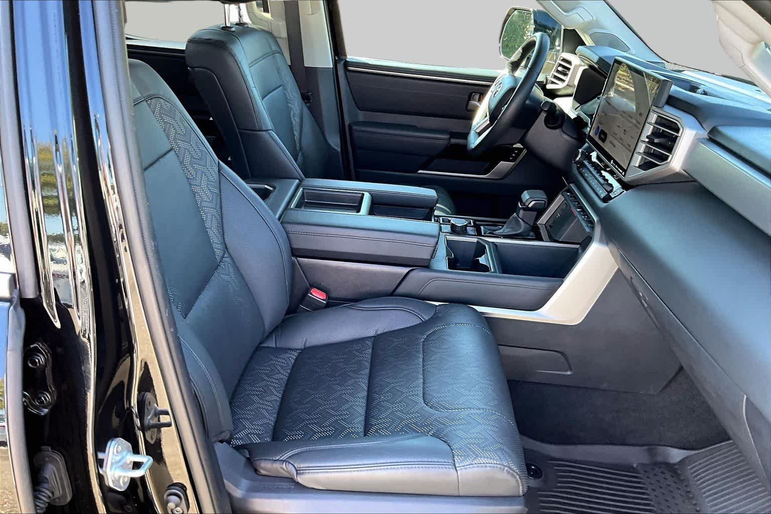 Used 2023 Midnight Black Metallic Toyota Limited image 9