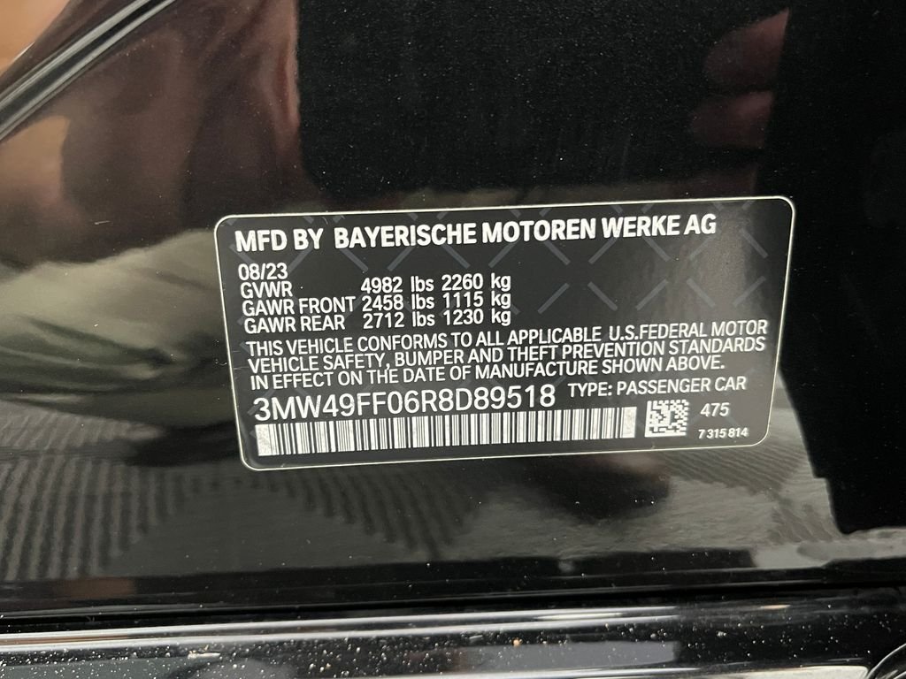 Used 2024 Black BMW M340i xDrive image 28