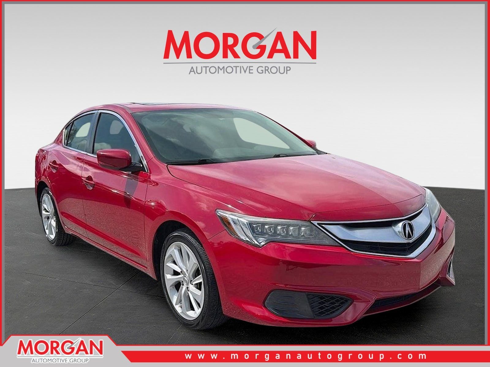 Red 2018 Acura ILX FWD Sedan Front-Wheel Drive
