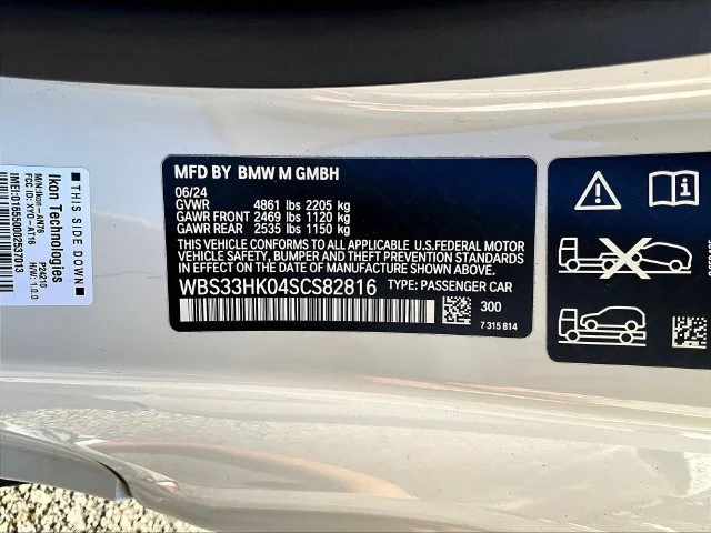 Used 2025 White BMW Competition image 9