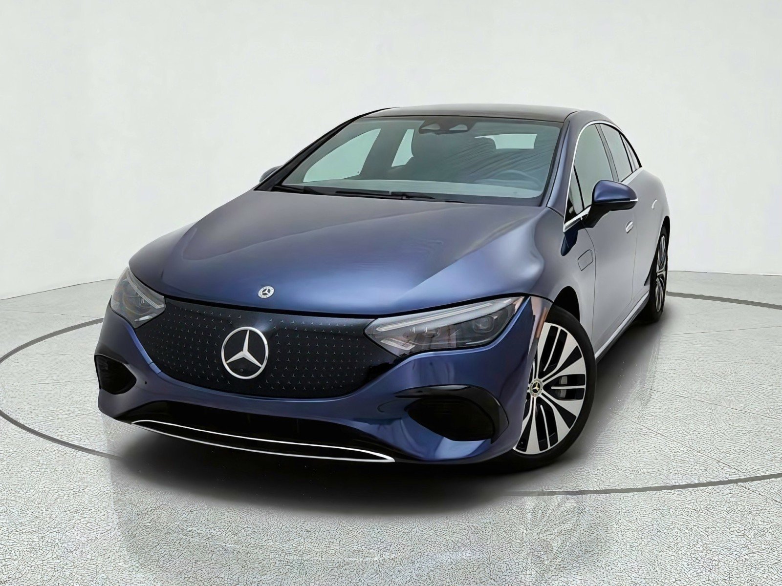 Certified Used 2025 Twilight Blue Metallic Mercedes-Benz EQE 350 image 2