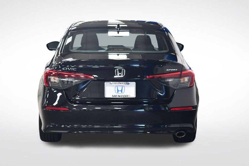 Certified Used 2024 Crystal Black Pearl Honda Sport image 4