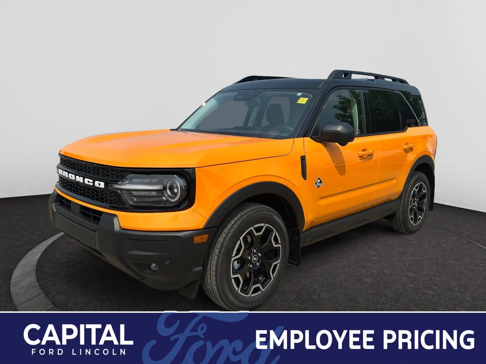 New 2026 Orange Fury Metallic Tri-Coat Ford Outer Banks image 1