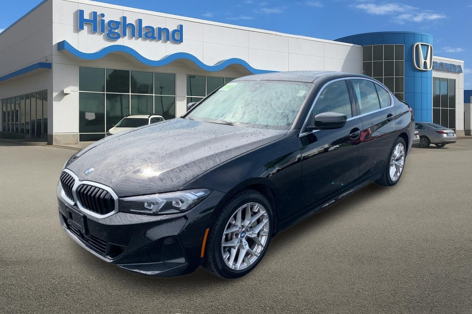 Used 2025 Black BMW 330i xDrive image 1