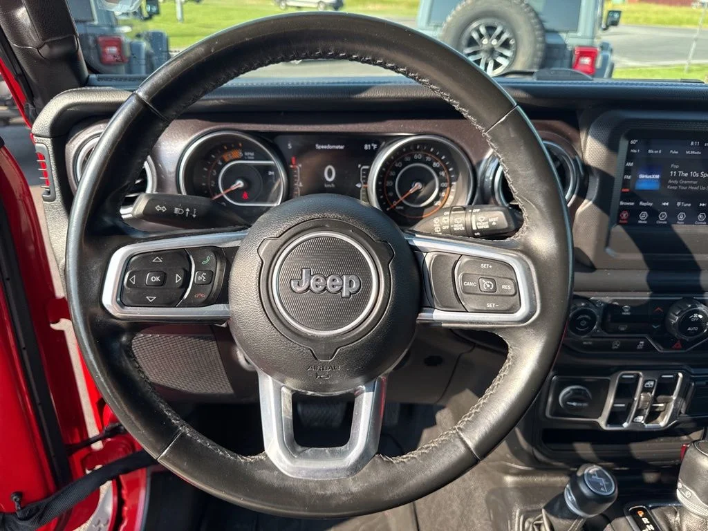 Used 2021 Red Jeep Unlimited Sahara Altitude image 46
