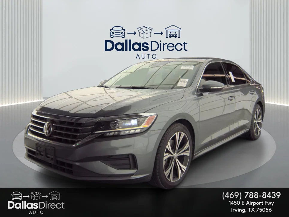 Used 2022 Platinum Gray Metallic Volkswagen 2.0T SE image 1