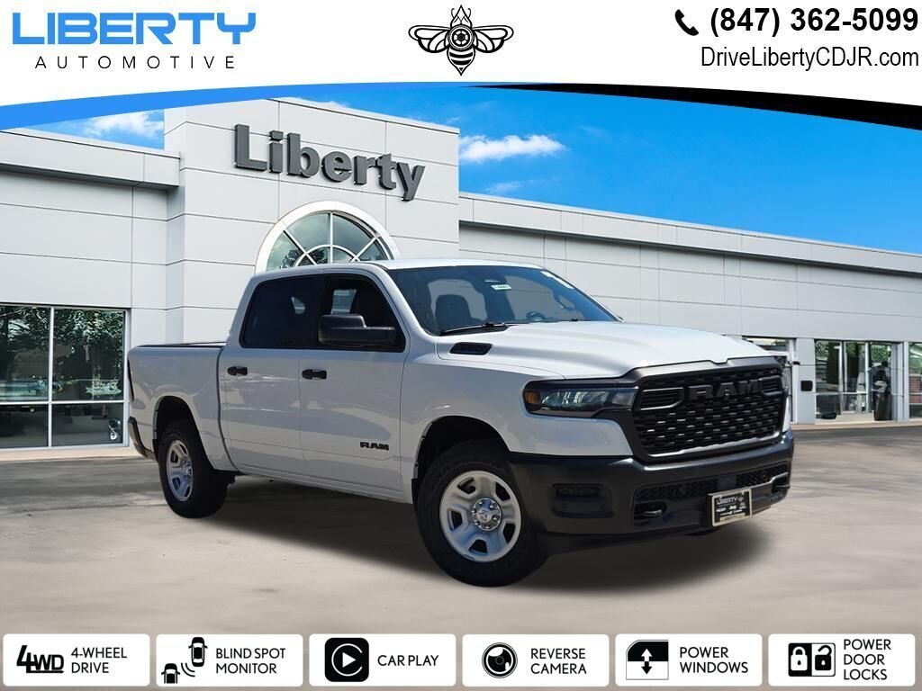New 2026 Bright White Clearcoat RAM Tradesman image 1