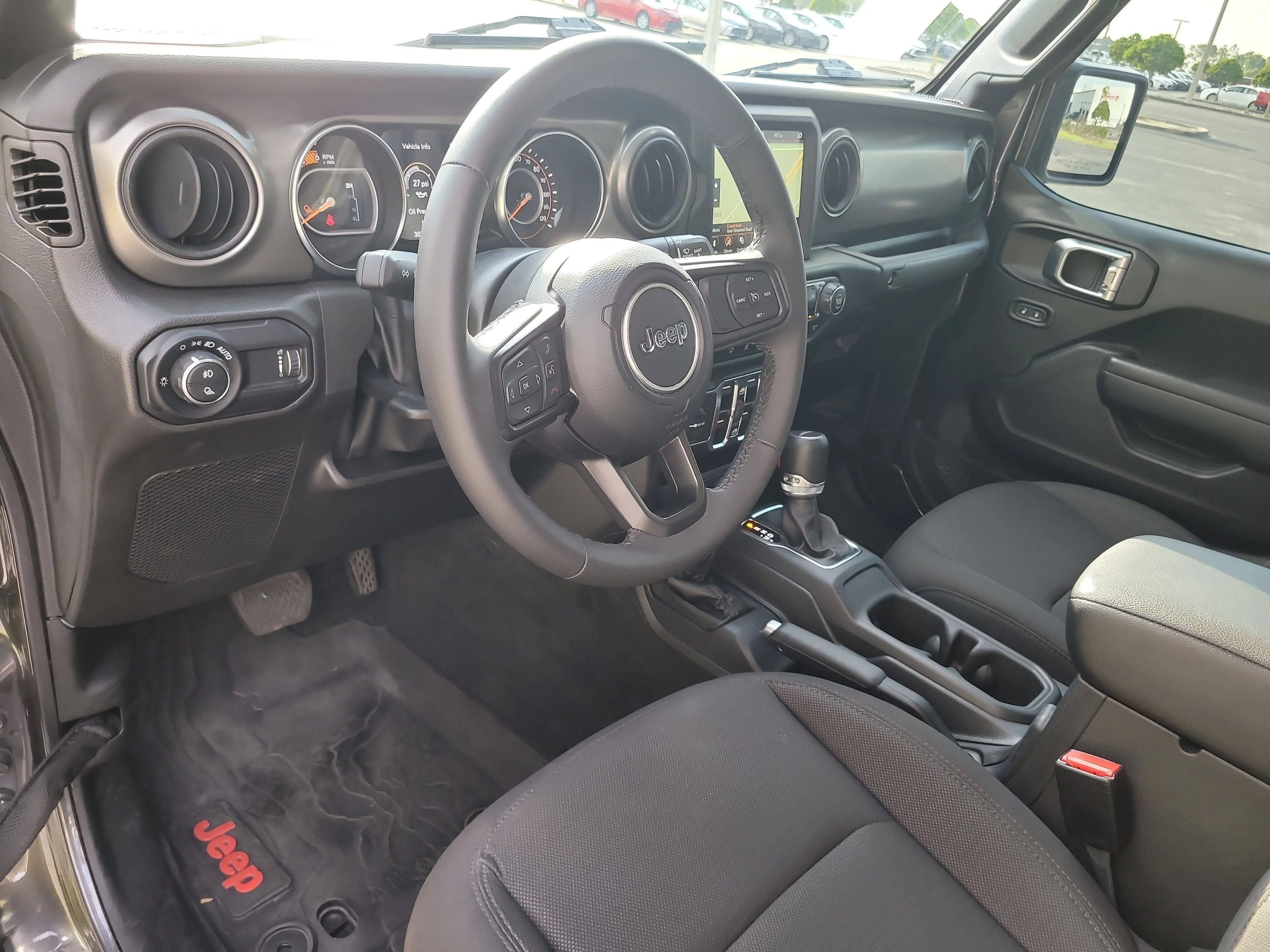 Used 2023 Granite Crystal Metallic Clearcoat Jeep Sport S image 18