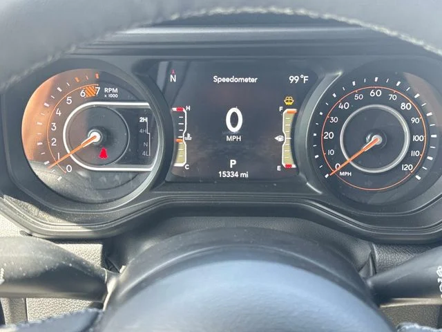 Certified Used 2025 Orange Jeep Sport S image 25