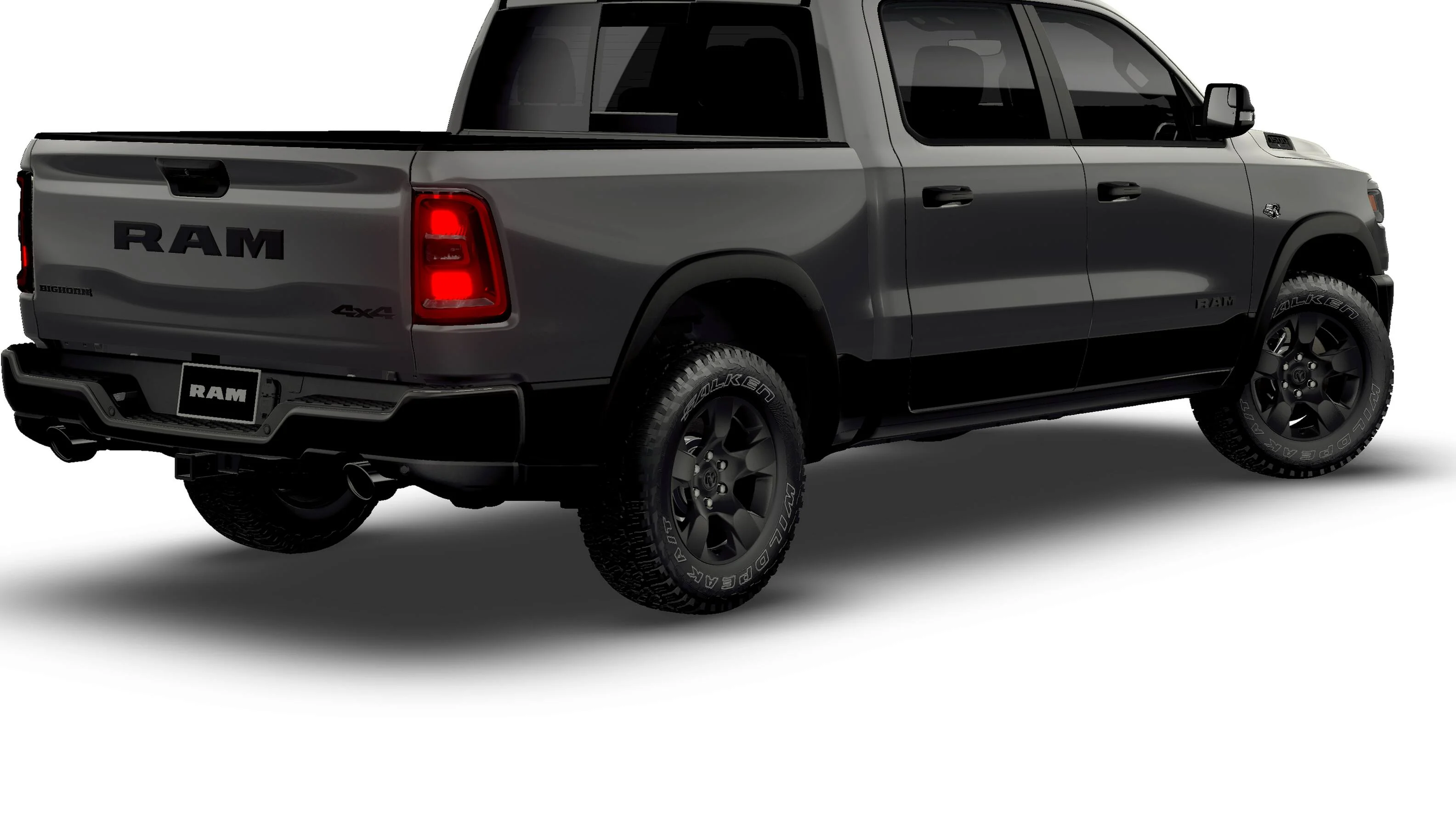 New 2026 Granite Crystal Metallic Clear-Coat Exterior Paint RAM Big Horn/Lone Star image 14