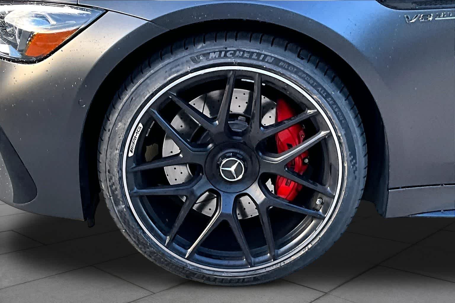 Used 2025 MANUFAKTUR Graphite Grey Magno Mercedes-Benz AMG® GT 63 image 11