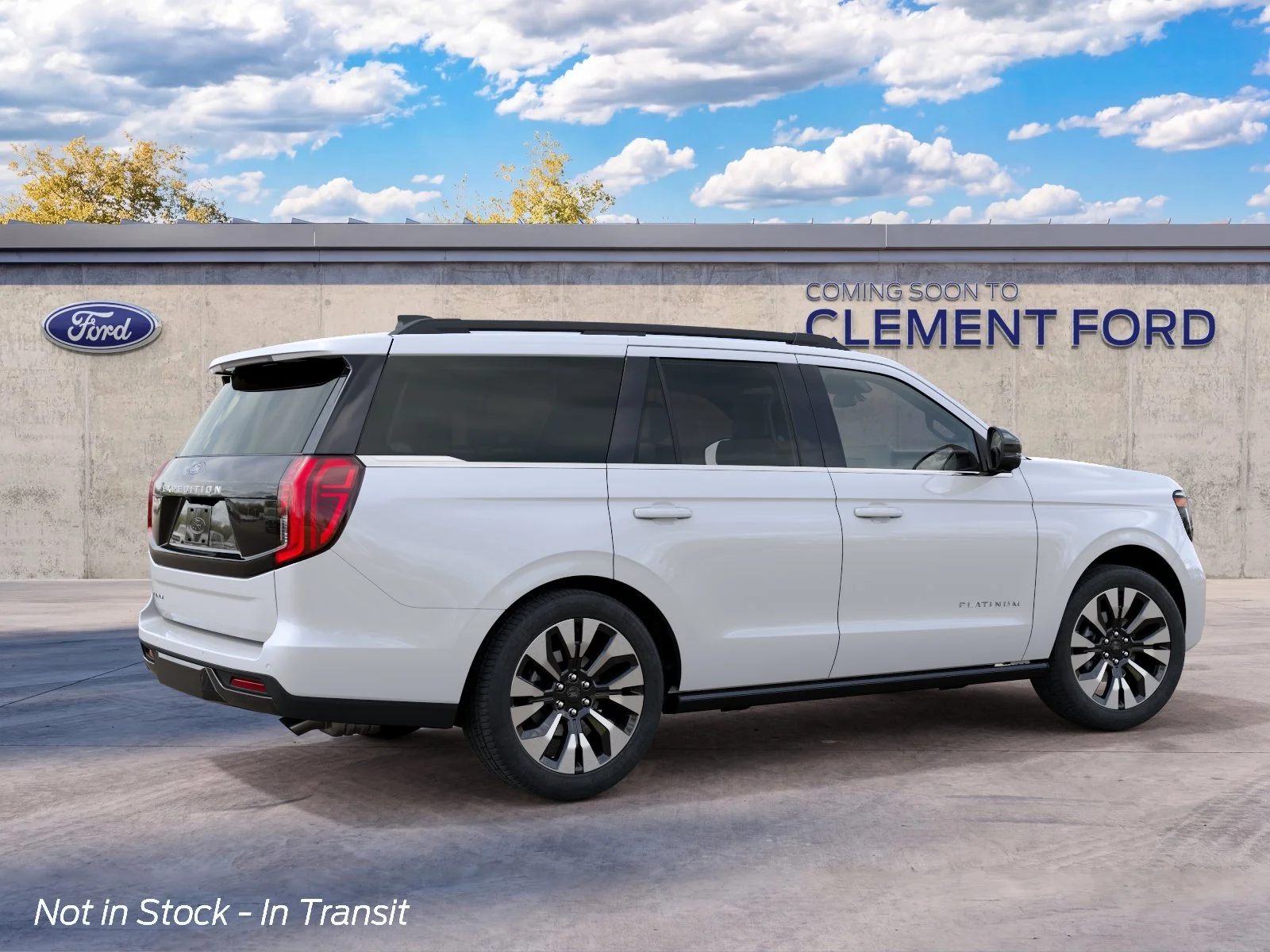 New 2027 Star White Metallic Tri-Coat Ford Platinum image 6