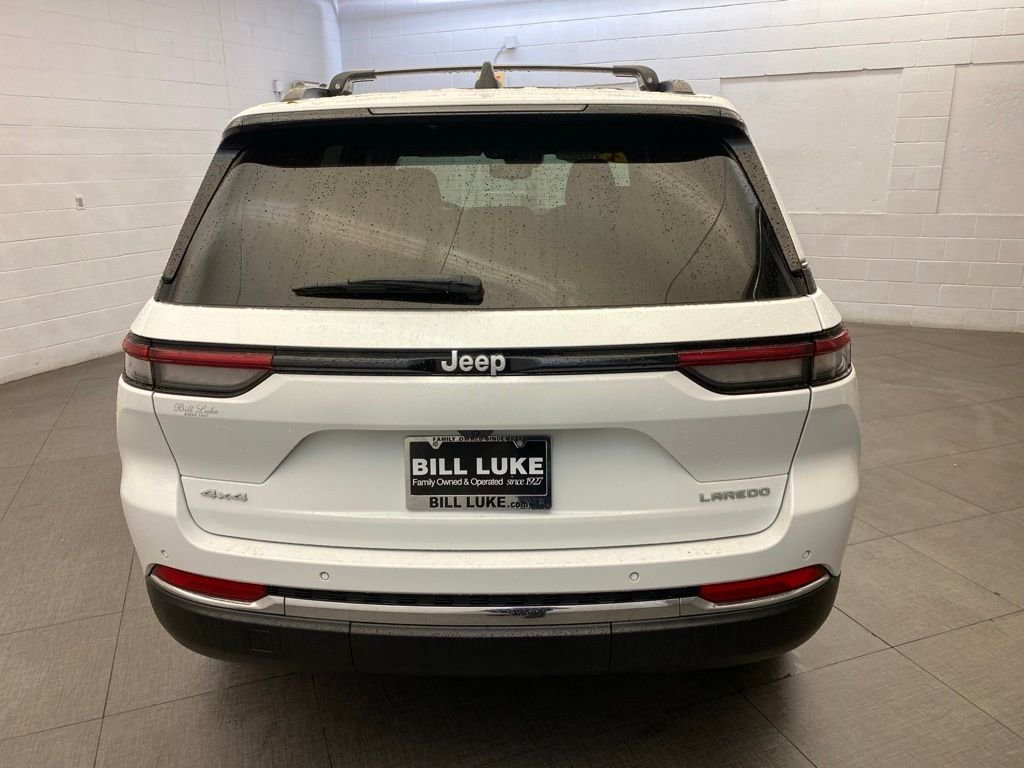 Certified Used 2024 White Jeep Laredo image 8