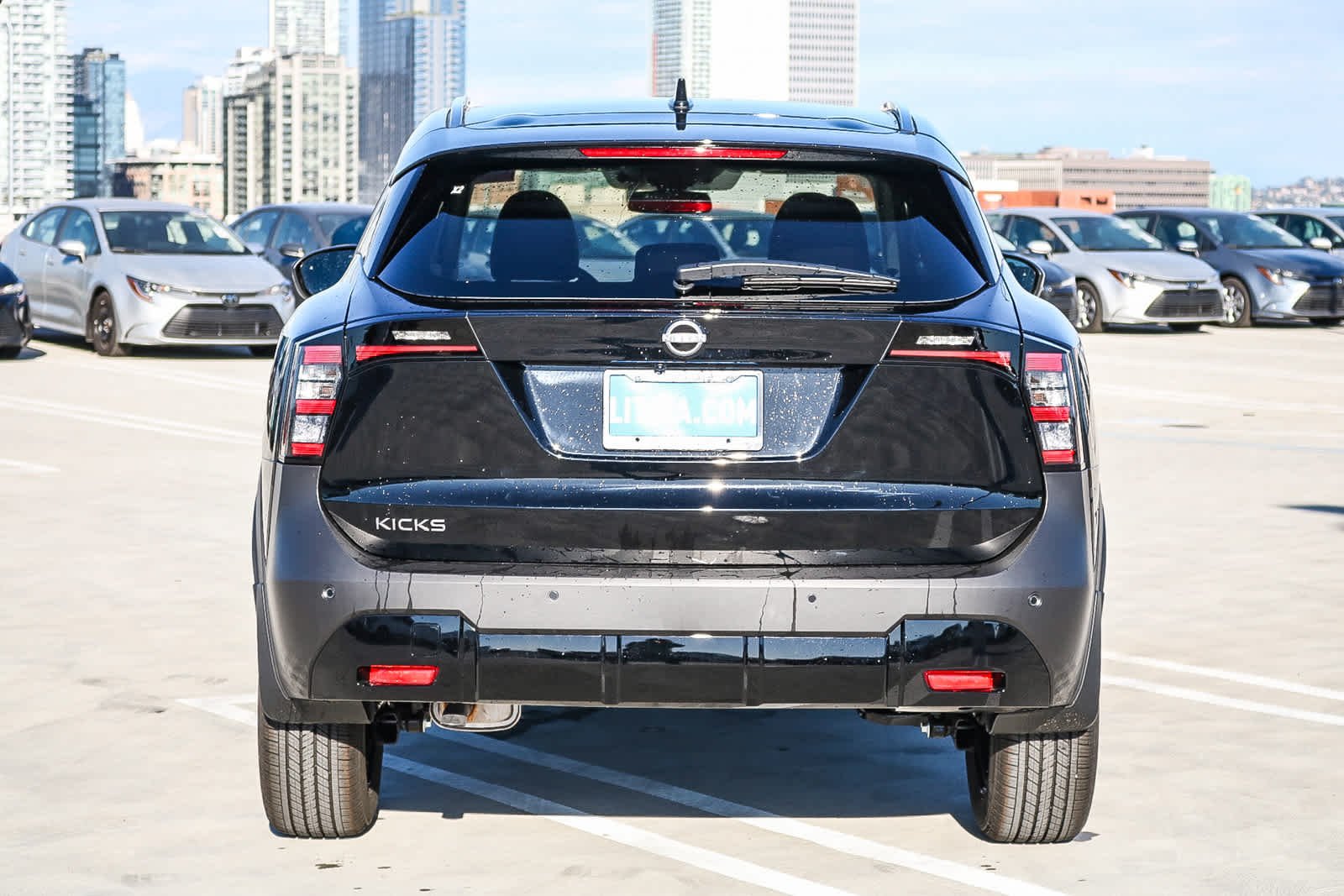 New 2026 Super Black Nissan SV image 7
