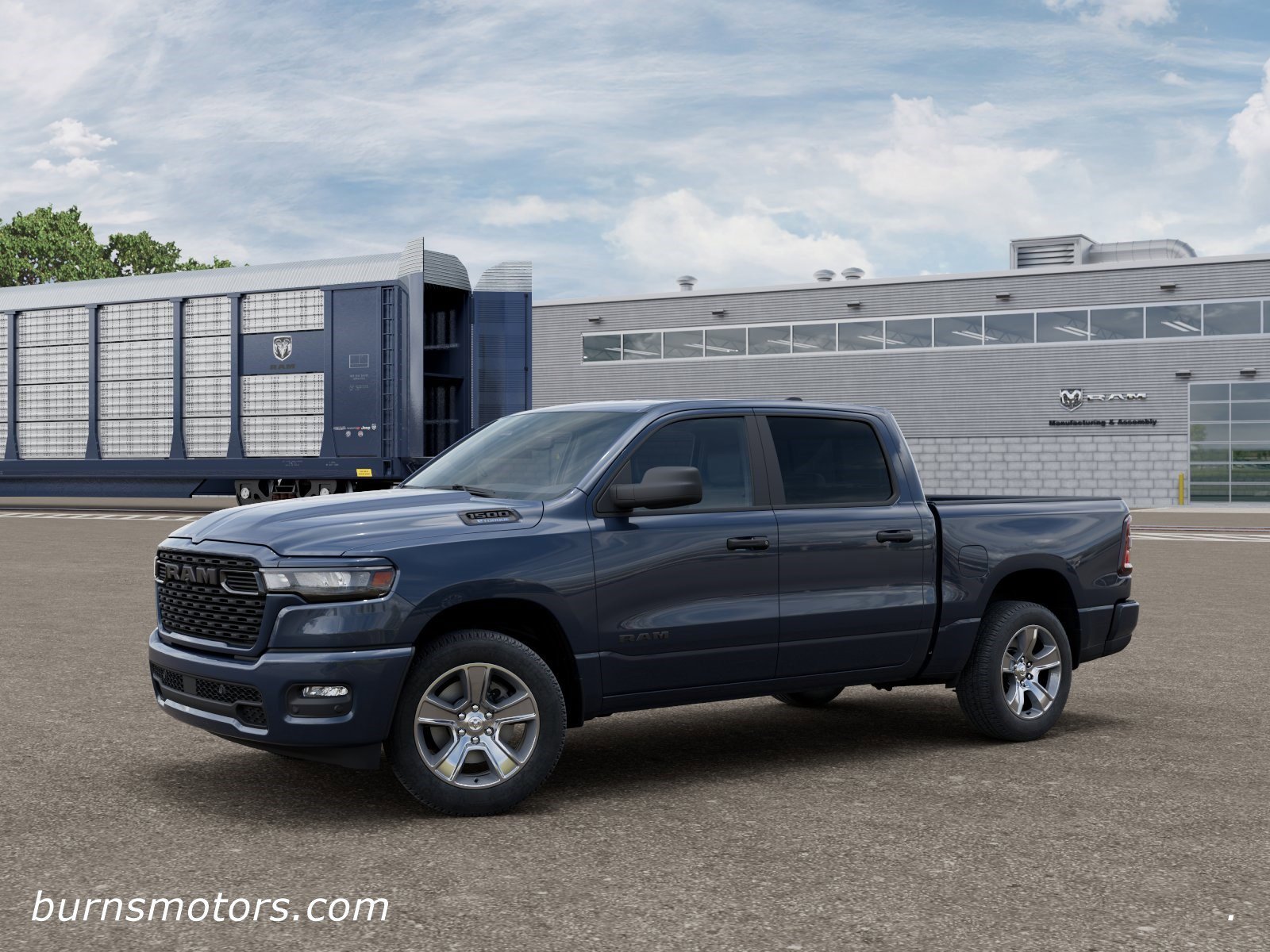 New 2026 Forged Blue Metallic Exterior Paint RAM Express image 2