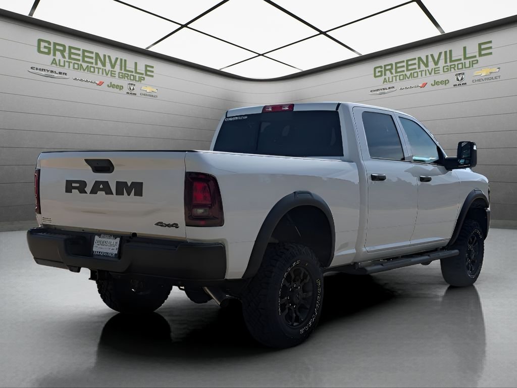 New 2026 Bright White Clear-Coat Exterior Paint RAM Tradesman Power Wagon Hemi 4x4 image 9