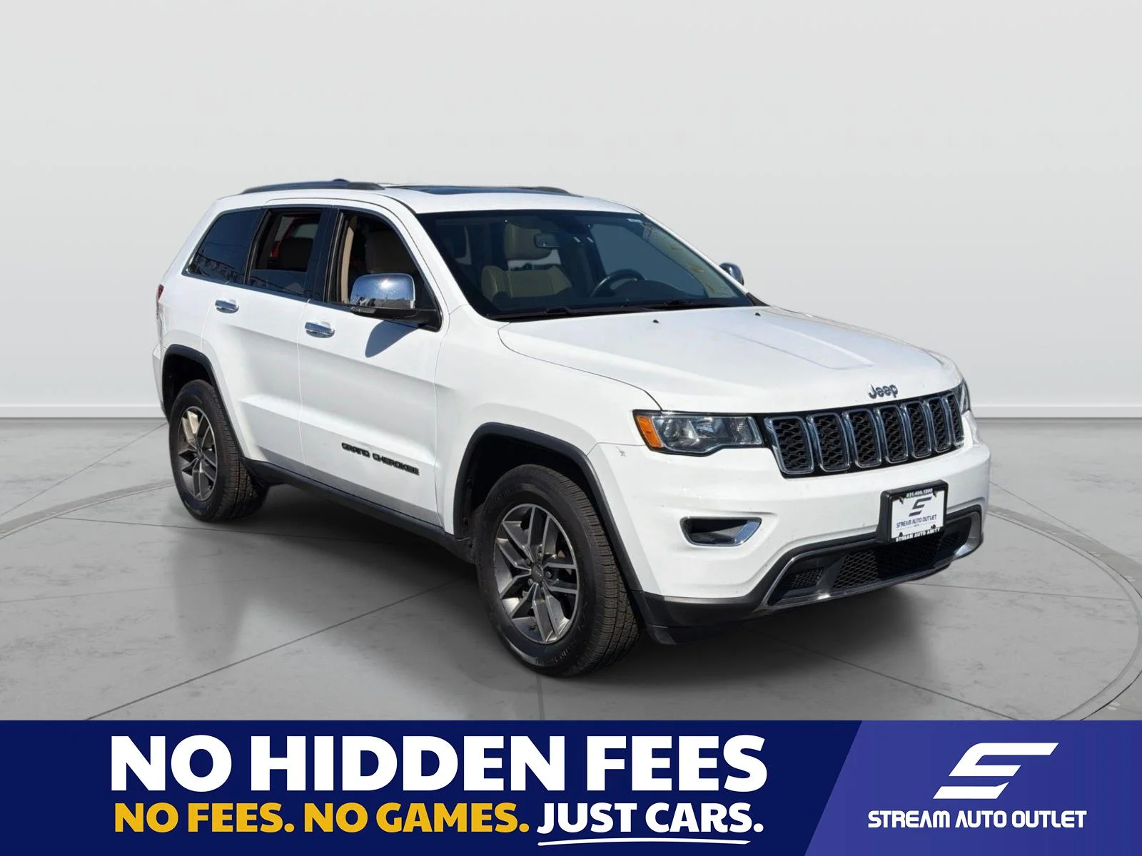 Used 2018 White Jeep Limited image 1