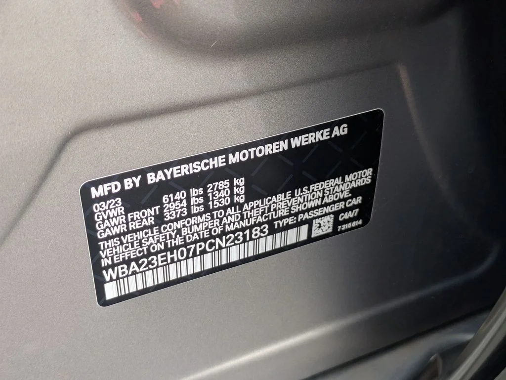 Used 2023 Gray BMW 740i image 24