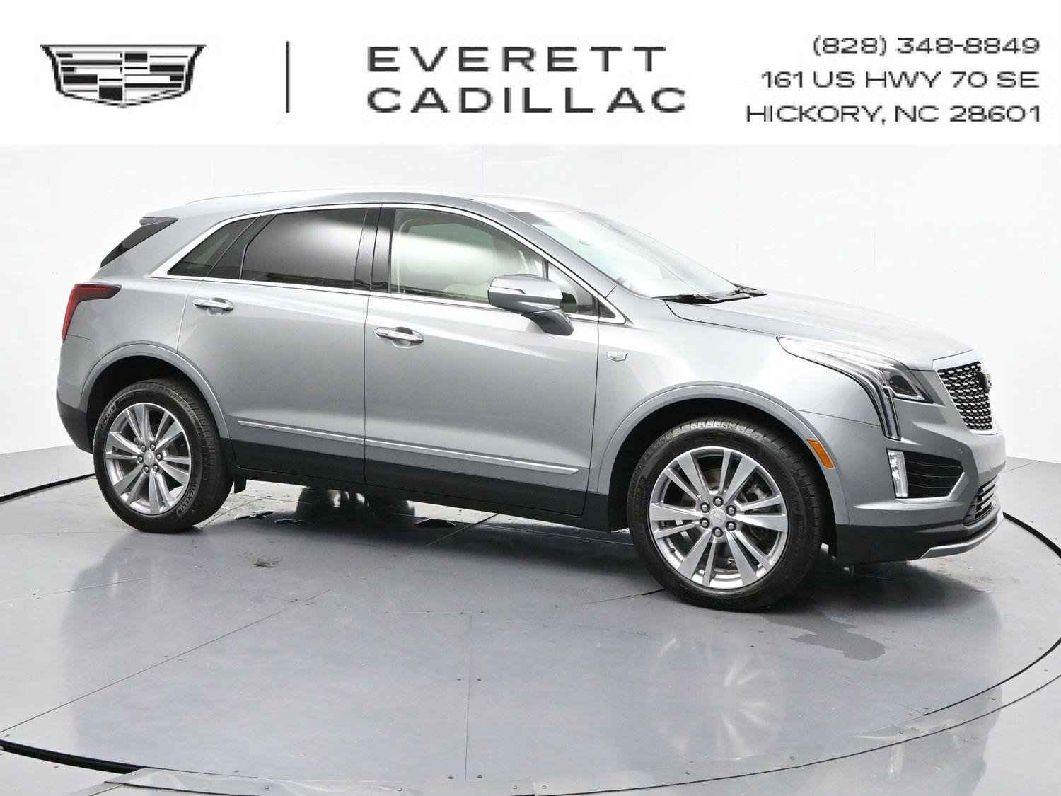 Used 2024 Argent Silver Metallic Cadillac Premium Luxury image 1