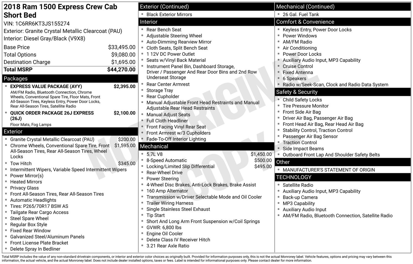 Used 2018 Gray Ram Express image 9