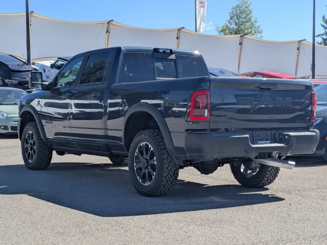 New 2026 Blue RAM Rebel - - 4x4 - 6.7L HO Diesel - Level 2 Pkg w/ 14.4 Screen - Rear Auto-Level Air Susp & More! image 6