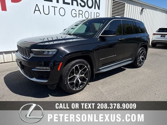 Used 2022 Black Jeep Summit Reserve image 8