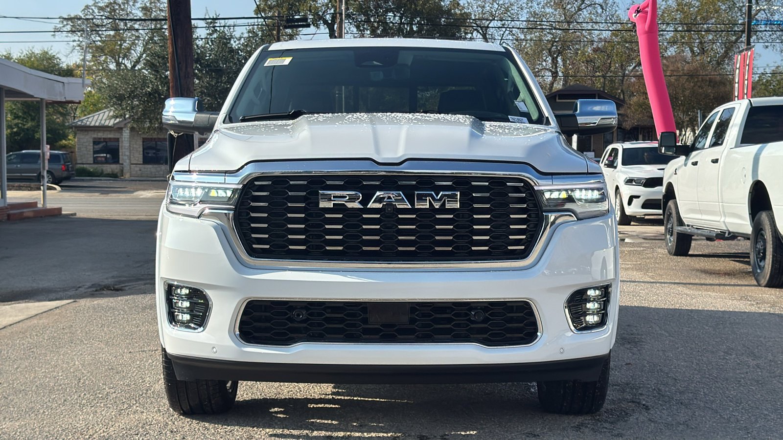 New 2026 Bright White Clear-Coat Exterior Paint RAM Tungsten image 2