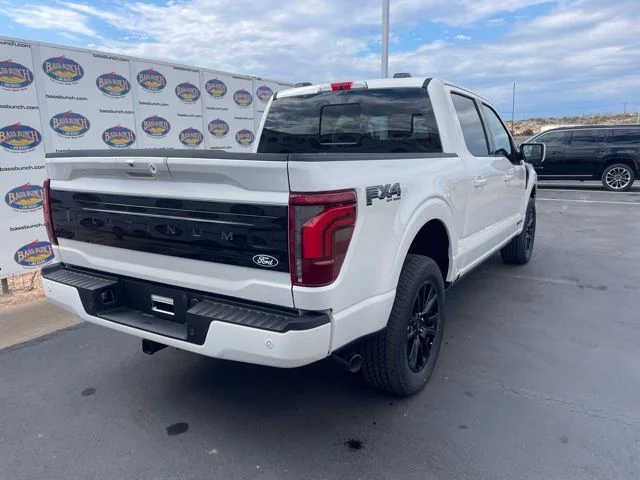 New 2026 Star White Metallic Tri-Coat Ford Platinum image 4
