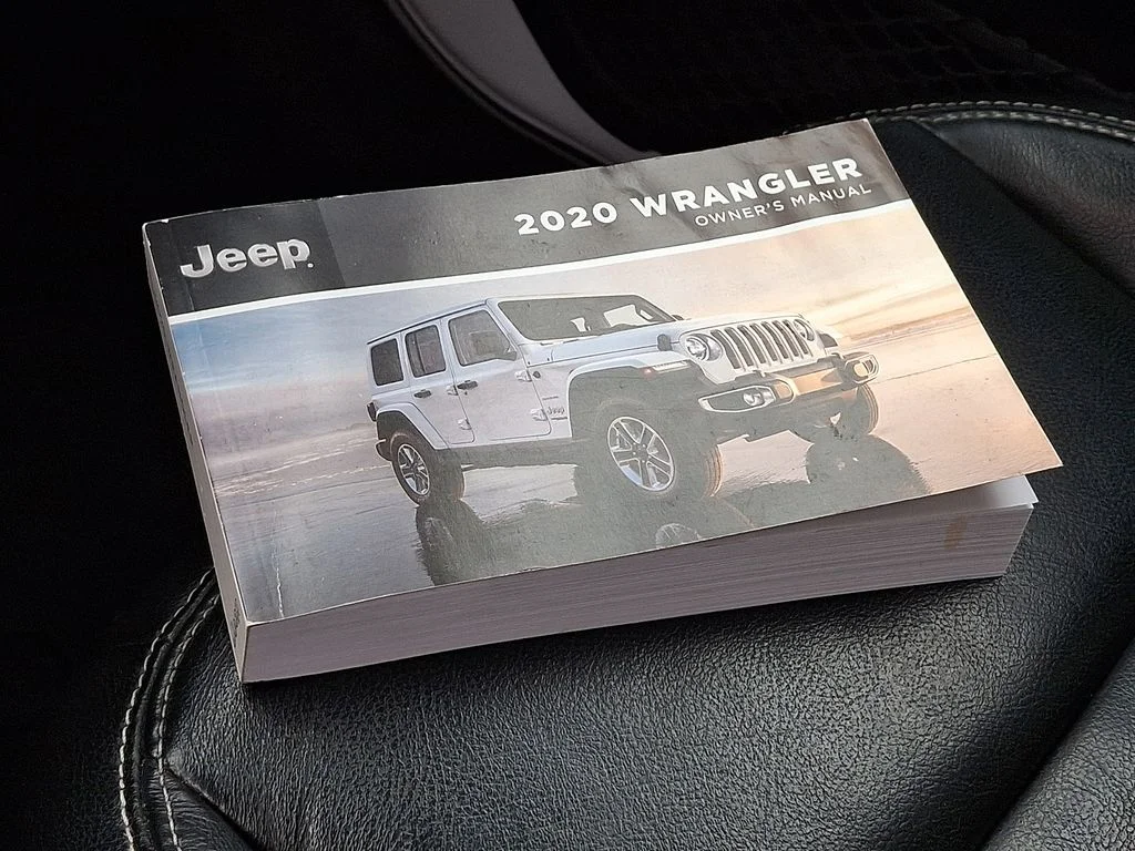 Used 2020 White Jeep Unlimited Sahara image 24