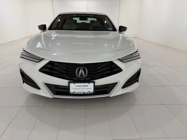 Certified Used 2025 Platinum White Pearl Acura TECH image 8