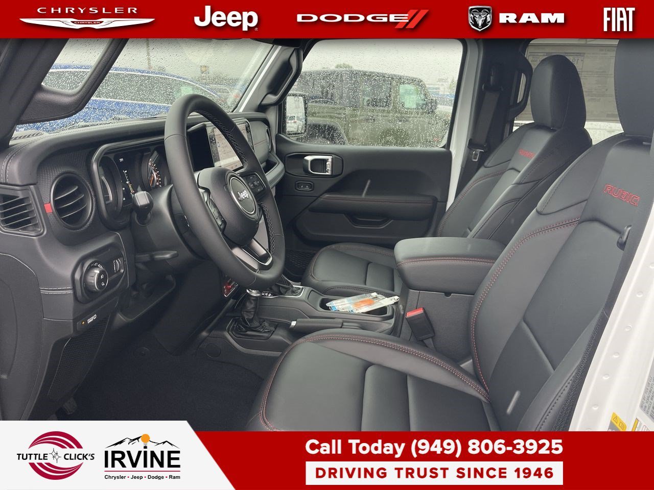 New 2026 Bright White Clearcoat Jeep Rubicon X image 17