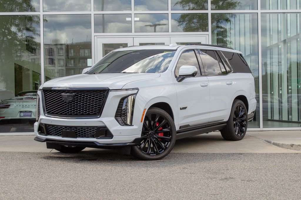 Used 2026 Vibrant White Tricoat Cadillac V-Series image 1