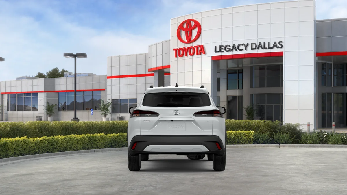 New 2026 Wind Chill Pearl Toyota LE image 9