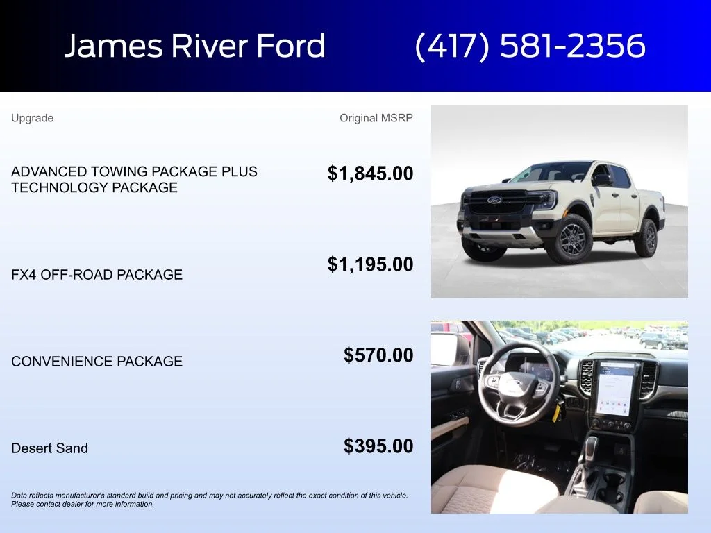 New 2026 Desert Sand Ford XLT image 5