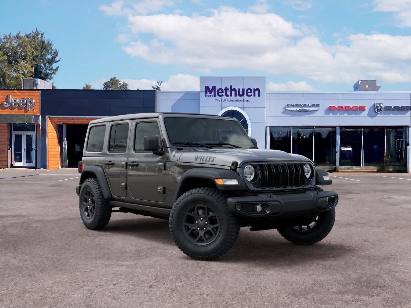New 2026 Granite Crystal Metallic Clearcoat Jeep Willys image 5