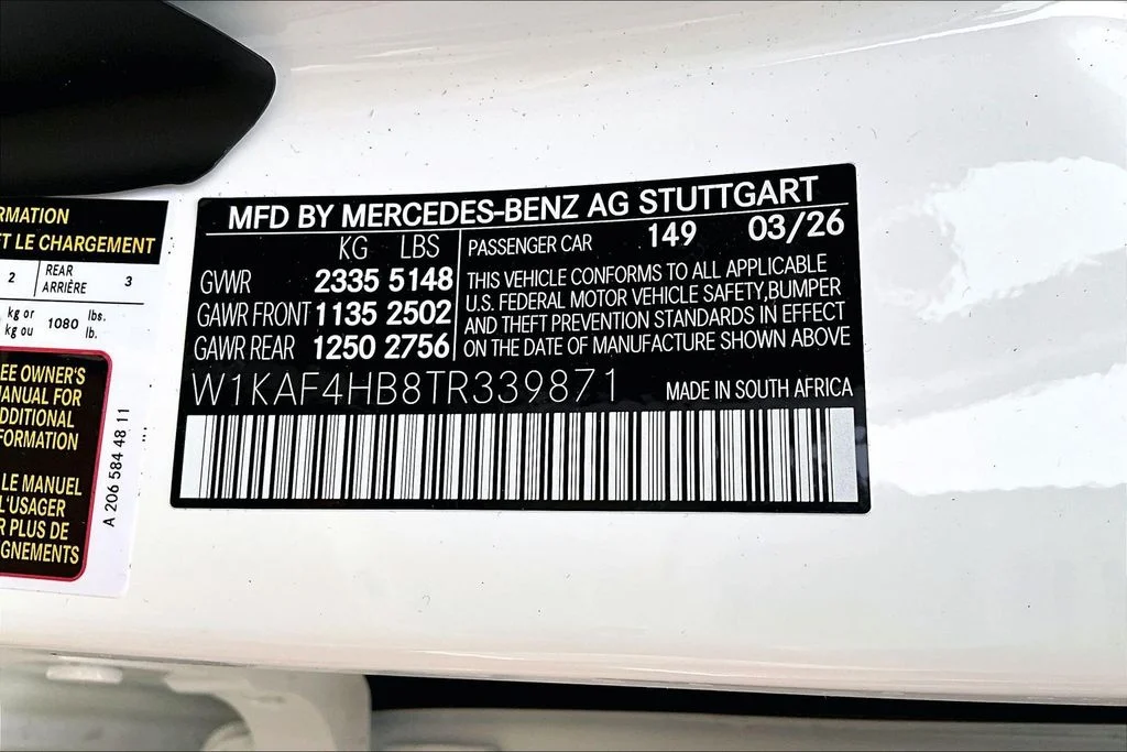 New 2026 White Mercedes-Benz C 300 image 14