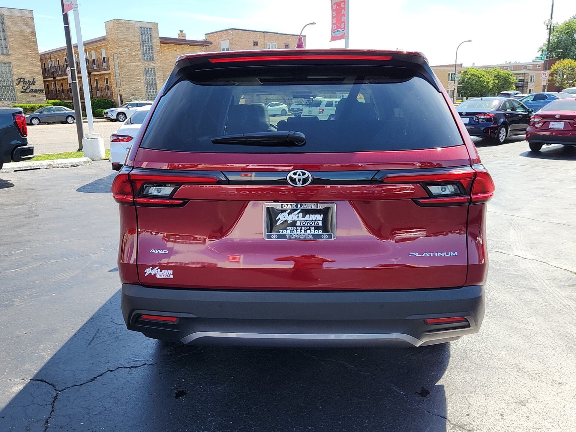 Used 2025 Red Toyota Platinum image 6