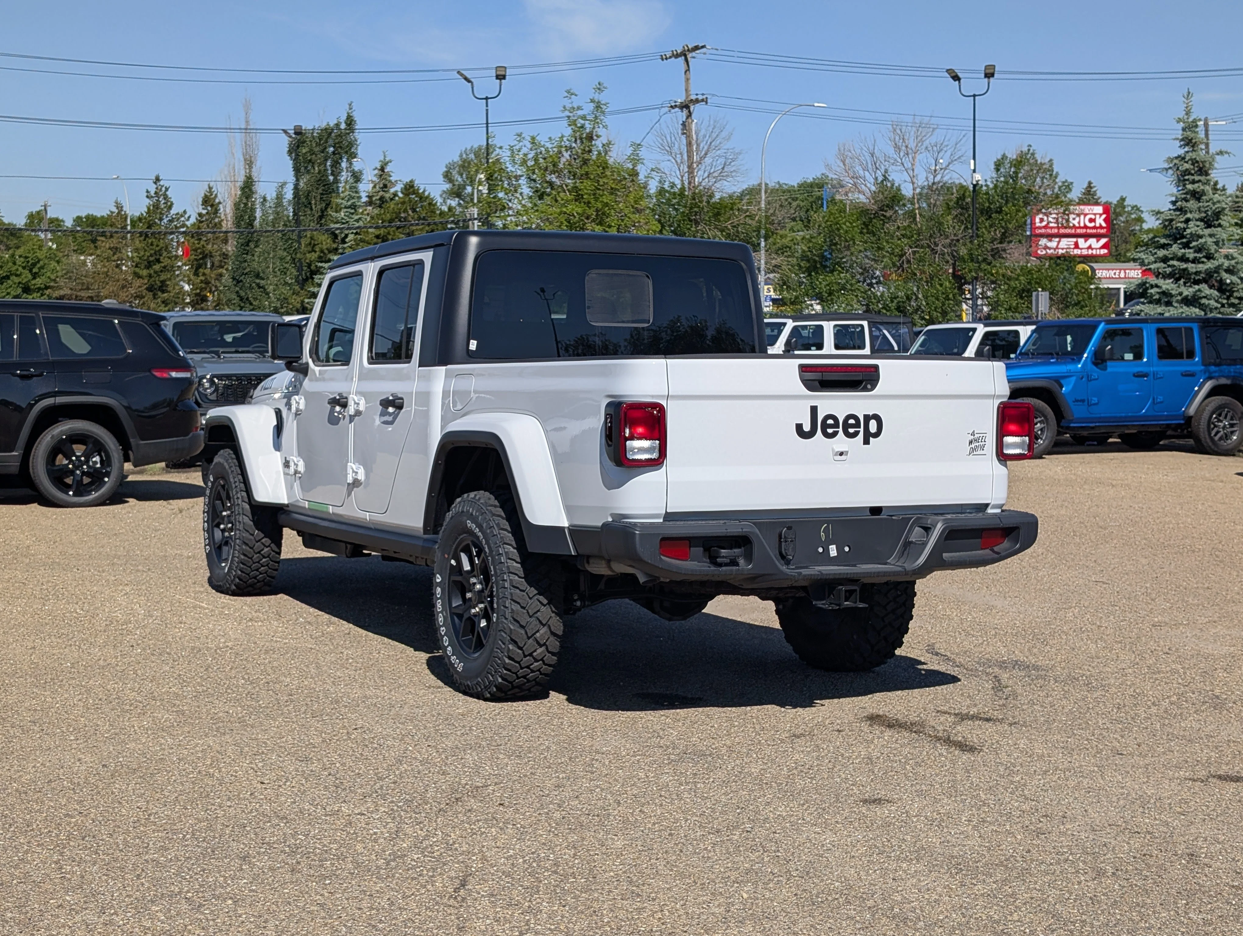 New 2026 Bright White Jeep Willys image 4