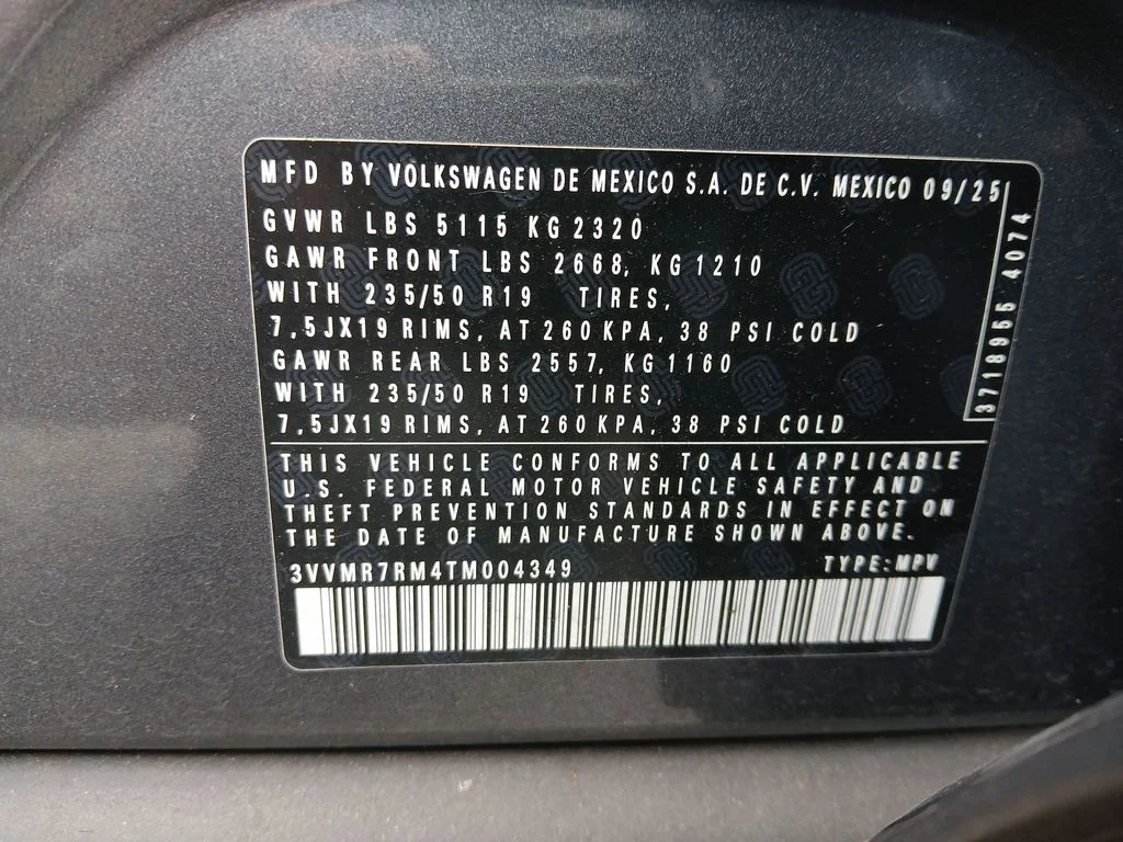 Certified Used 2026 Gray Volkswagen SE image 31