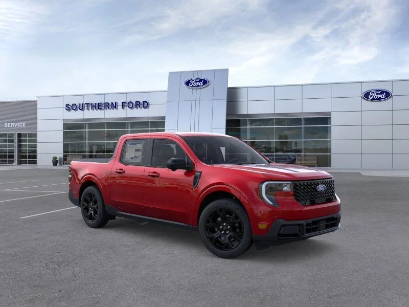 New 2026 Ruby Red Metallic Tinted Clearcoat Ford Lariat image 8