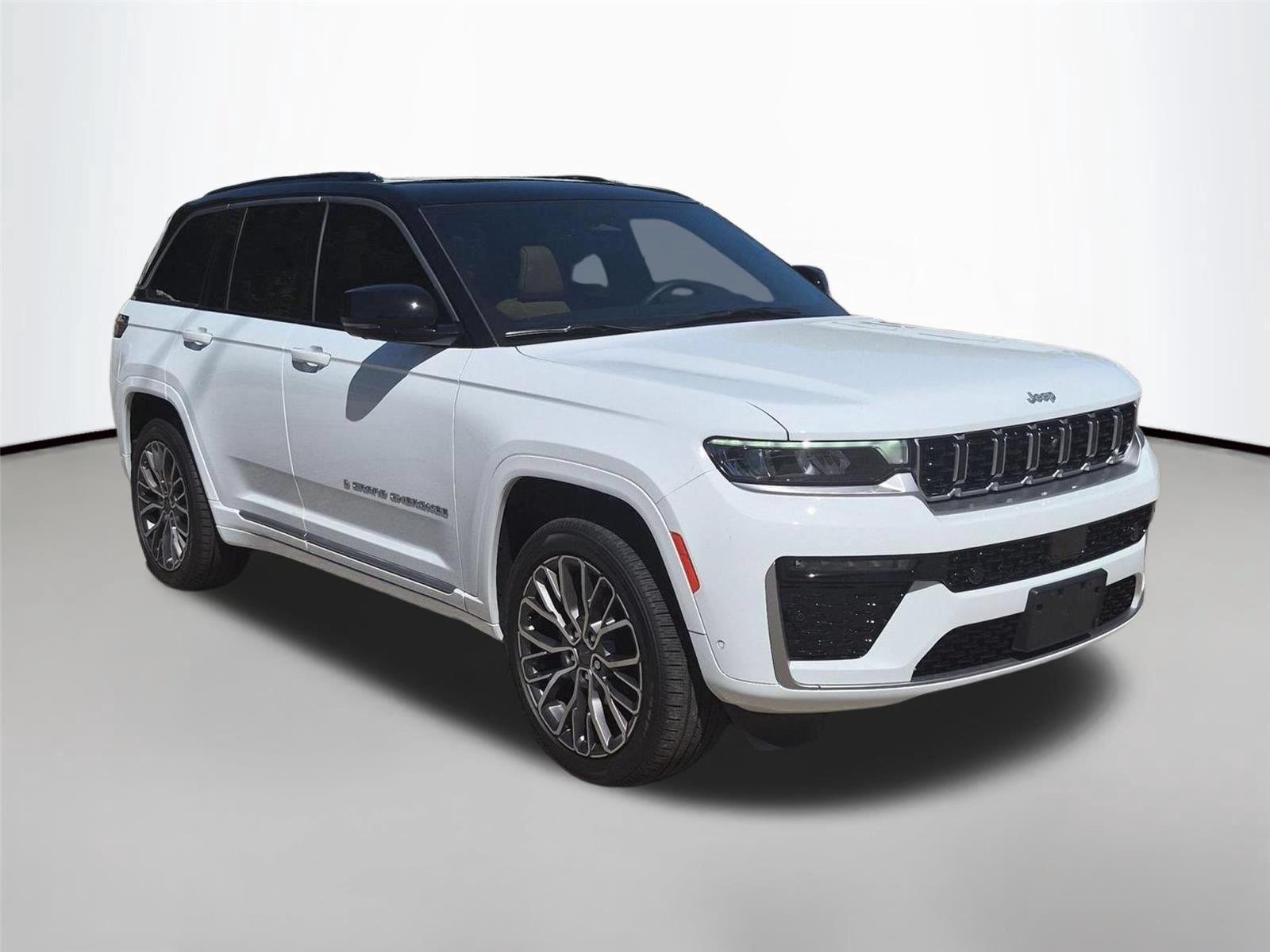 Used 2026 Bright White Clearcoat Jeep Summit image 6