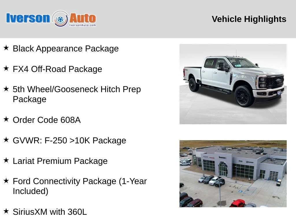 New 2026 Avalanche Ford F-250® Lariat® image 2