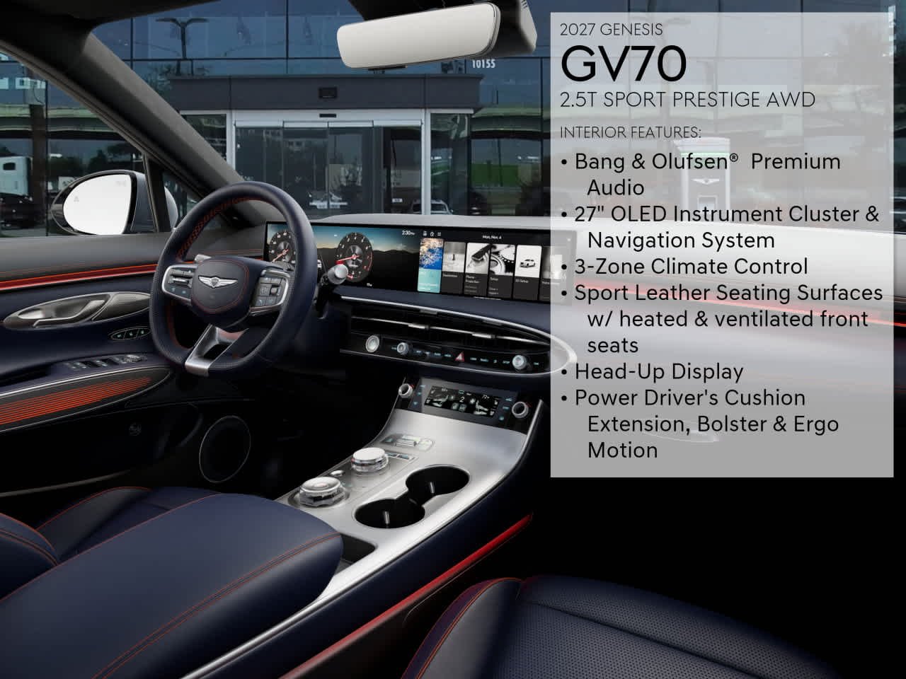 New 2027 Bering Blue Genesis 2.5T SPORT PRESTIGE image 17