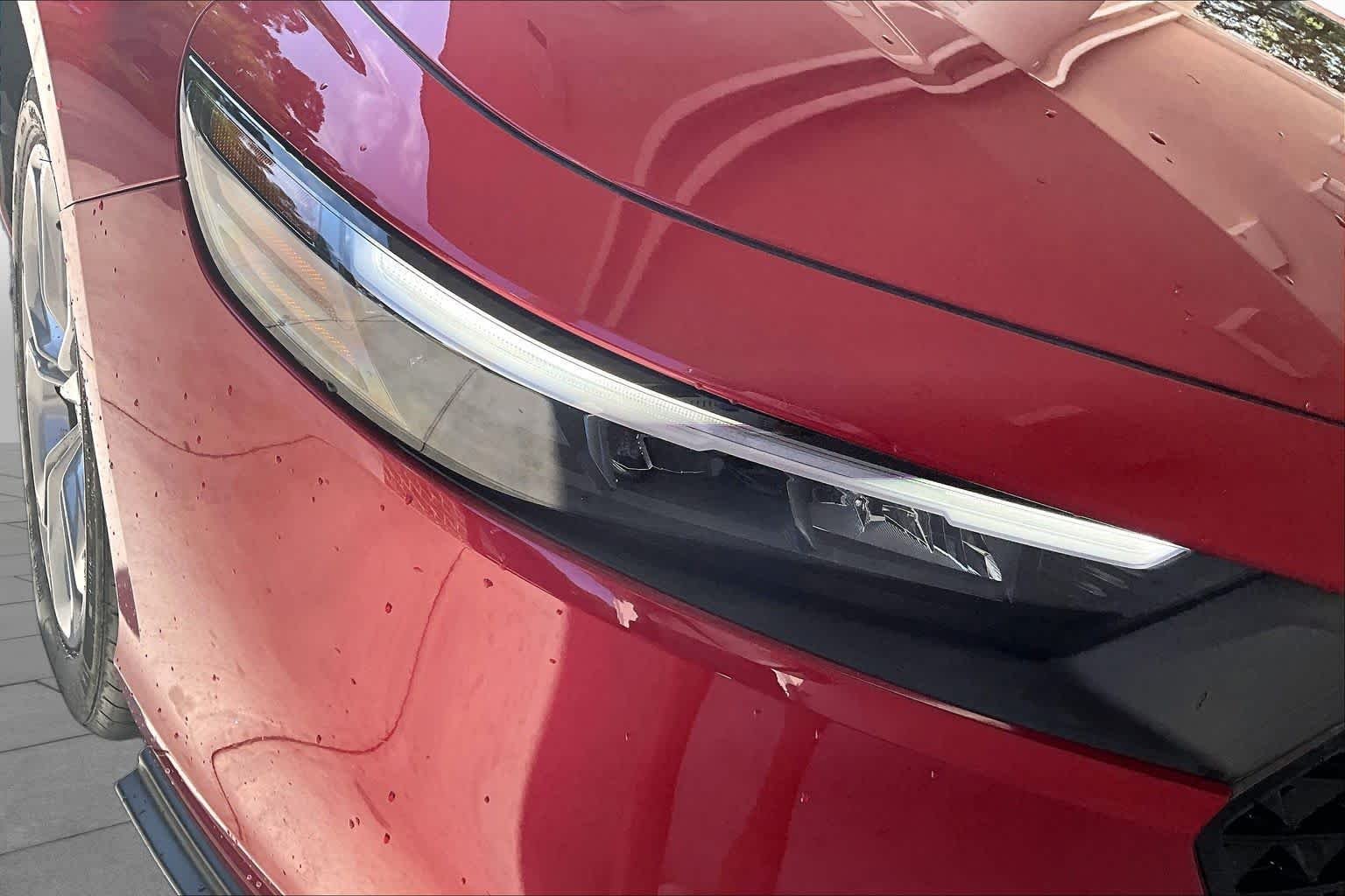 Used 2024 Radiant Red Metallic Honda EX image 28