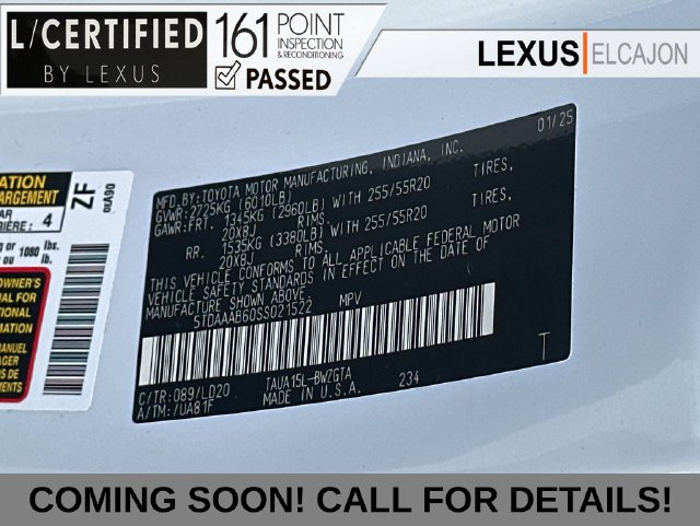 Certified Used 2025 Beige Lexus 350 Luxury image 39