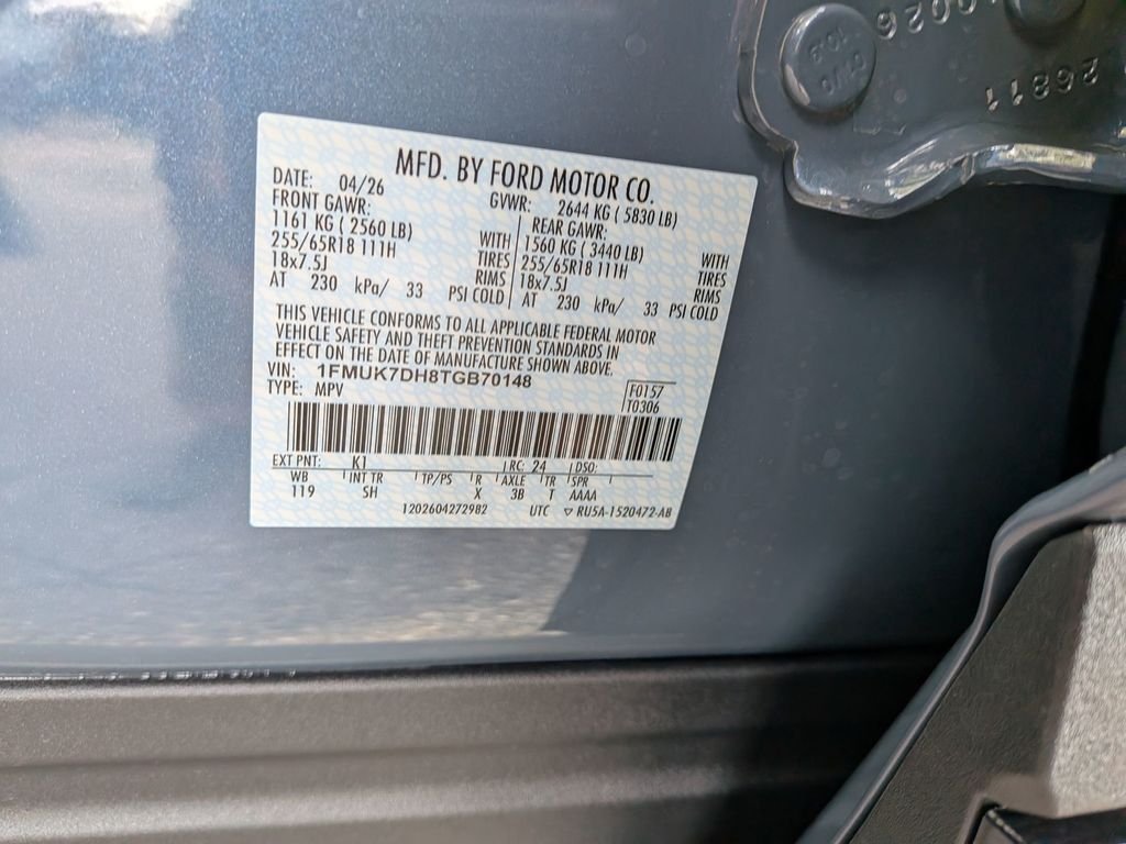 New 2026 Vapor Blue Metallic Ford Active image 31