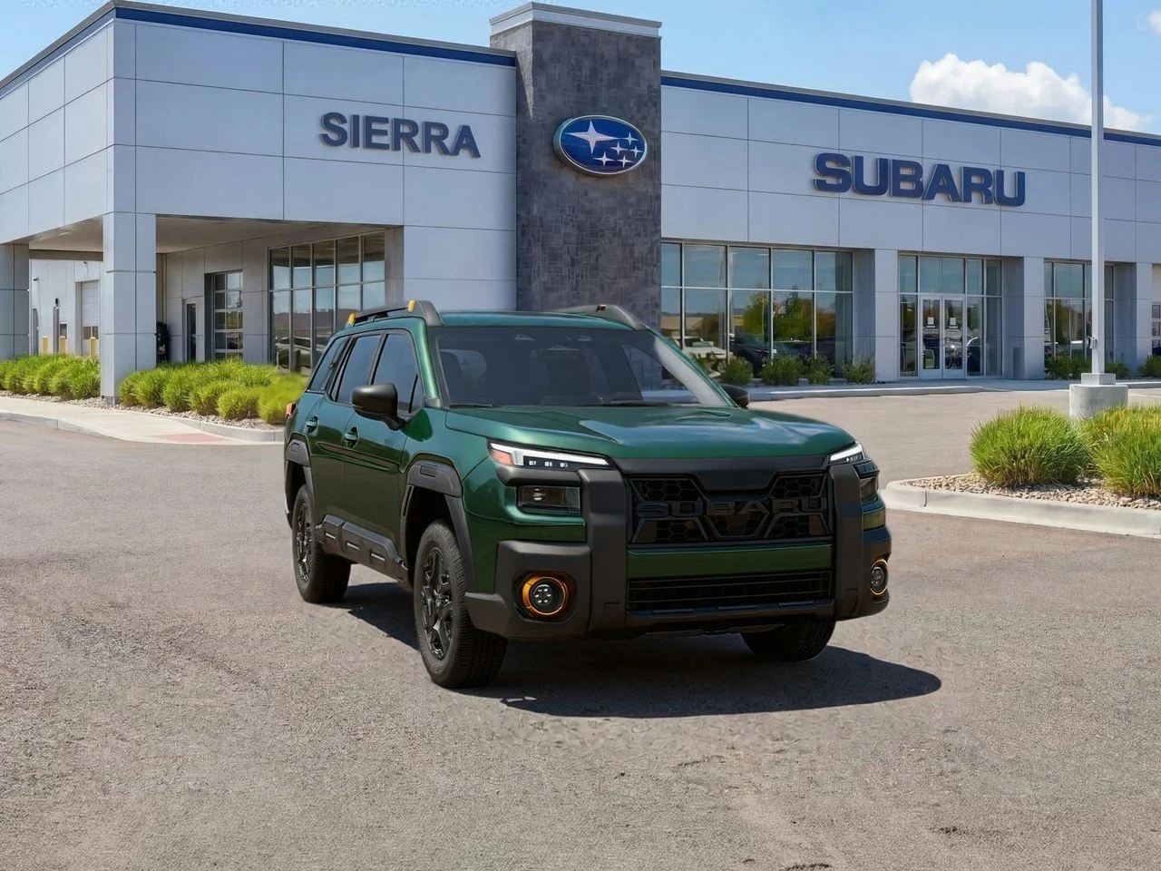 New 2026 Deep Emerald Green Pearl Subaru Wilderness image 17