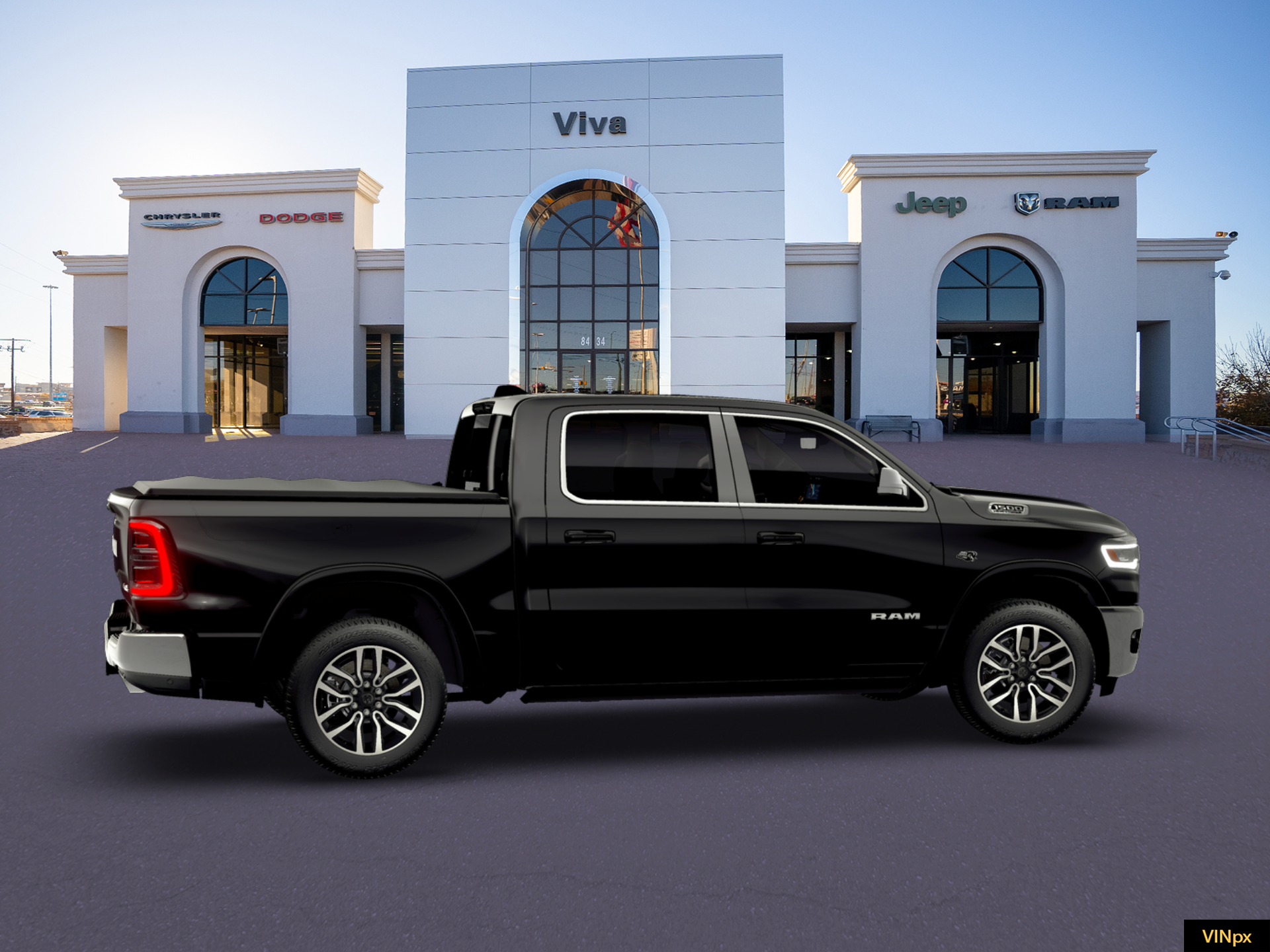 New 2026 Diamond Black Crystal Pearl-Coat Exterior Paint RAM Limited image 14